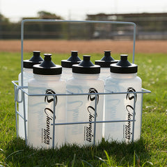Coated Wire Water Bottle Carrier