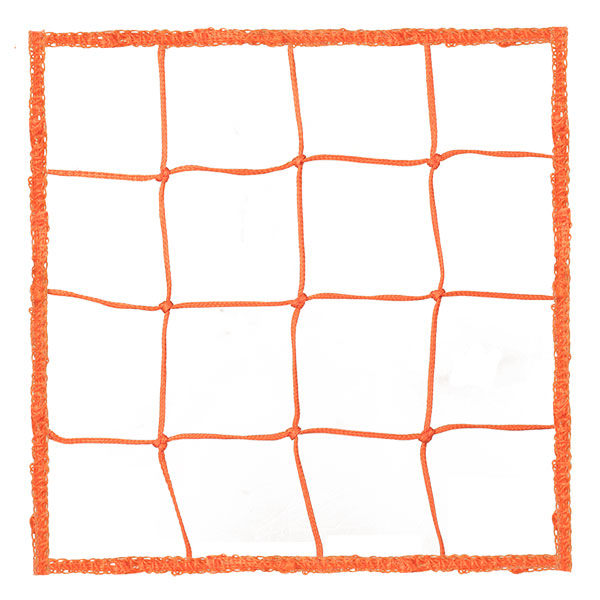 6.0 mm Official Size Soccer Net Orange