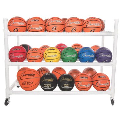 30 Basketball Heavy-Duty Cart