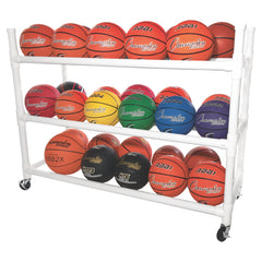 30 Basketball Heavy-Duty Cart