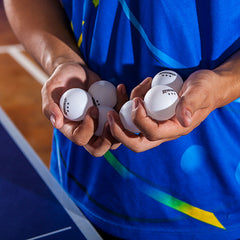 3 Star Tournament Table Tennis White