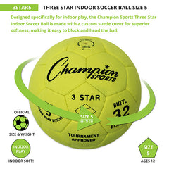 3 Star Indoor Soccer Ball Size 5