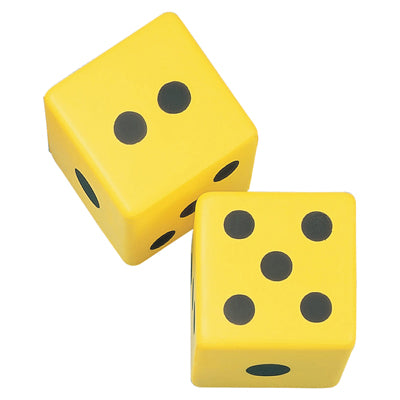 6 Inch Coated Foam Dice