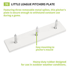 Youth Pitcher's Plate