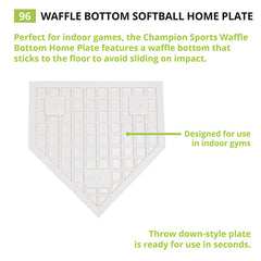 Waffle Bottom Homeplate