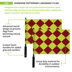 Diamond Pattern Linesman's Flag