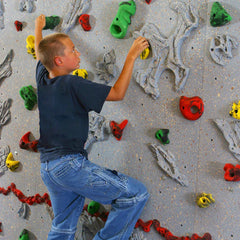 Real Rock Textured Climbing Wall