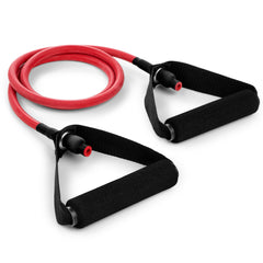 Medium Resistance Tubing w/ Foam Handle, Red