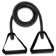 Extra Heavy Resistance Tubing w/PVC Handle, Black