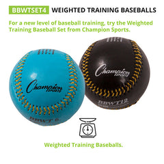Weighted Training Baseball Set of 4