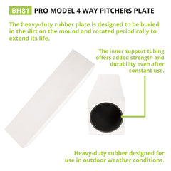 Pro Model 4-Way Pitcher's Box