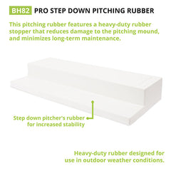 Pro Step Down Pitching Rubber