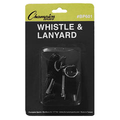 Plastic Whistle & Lanyard