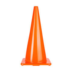 High Visibility Flexible Vinyl Cone Orange