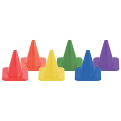 High Visibility Flexible Vinyl Cone Set/6