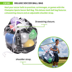 Deluxe Soccer Ball Bag