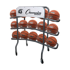 3-Tier Pro Basketball Rack