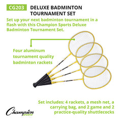 Tournament Series Badminton Set