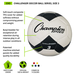 Challenger Soccer Ball Size 3