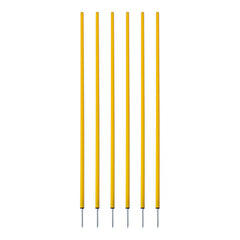 Coaching Sticks Set of 6 Yellow