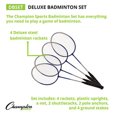 Deluxe Badminton Set