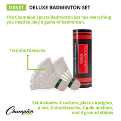 Deluxe Badminton Set