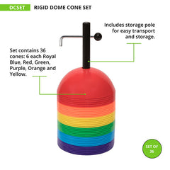 Rigid Dome Cone Set