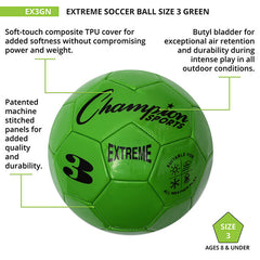 Extreme Soccer Ball Size 3