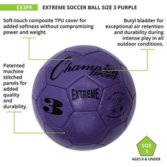 Extreme Soccer Ball Size 3