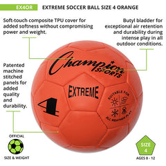 Extreme Soccer Ball Size 4