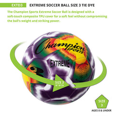 Extreme Tie Dye Size Soccerball Size 3