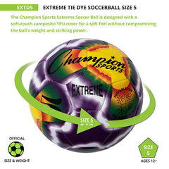 Extreme Tie Dye Size Soccerball Size 5