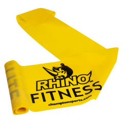 6 LB Resistance Therapy/Exercise Flat Band Yellow