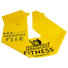 6 LB Resistance Therapy/Exercise Flat Band Yellow