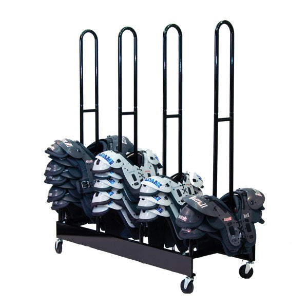 Four Stack Shoulder Pad Rack