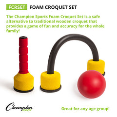 Foam Croquet Set