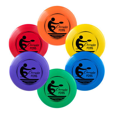 Competition Plastic Discs Set of 6