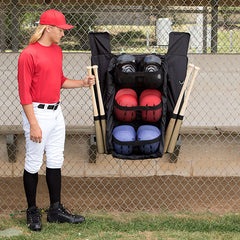 Combo Bat & Helmet Fence Bag