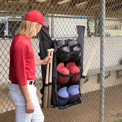 Combo Bat & Helmet Fence Bag