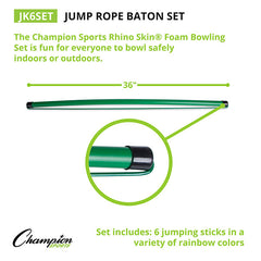 Jump Rope Baton Set