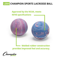 Lacrosse Ball Multi-Colored