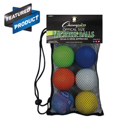 Lacrosse Ball 6 Color Set