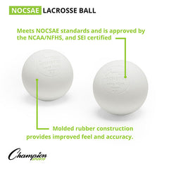 Lacrosse Ball Set of 3