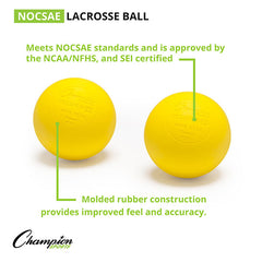 Lacrosse Ball Set of 3