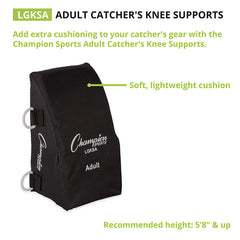 Adult Catcher's Knee Supports