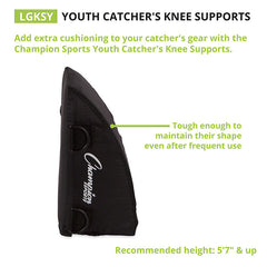 Youth Catcher's Knee Supports