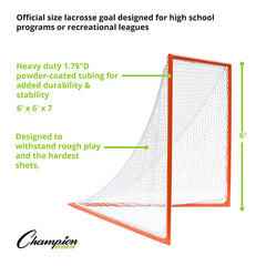 Pro High School Lacrosse Goal