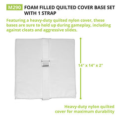 Foam Filled Quilted Cover Base Set