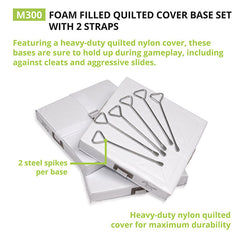 Foam Filled Quilted Cover Base Set