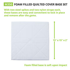 Foam Filled Quilted Cover Base Set